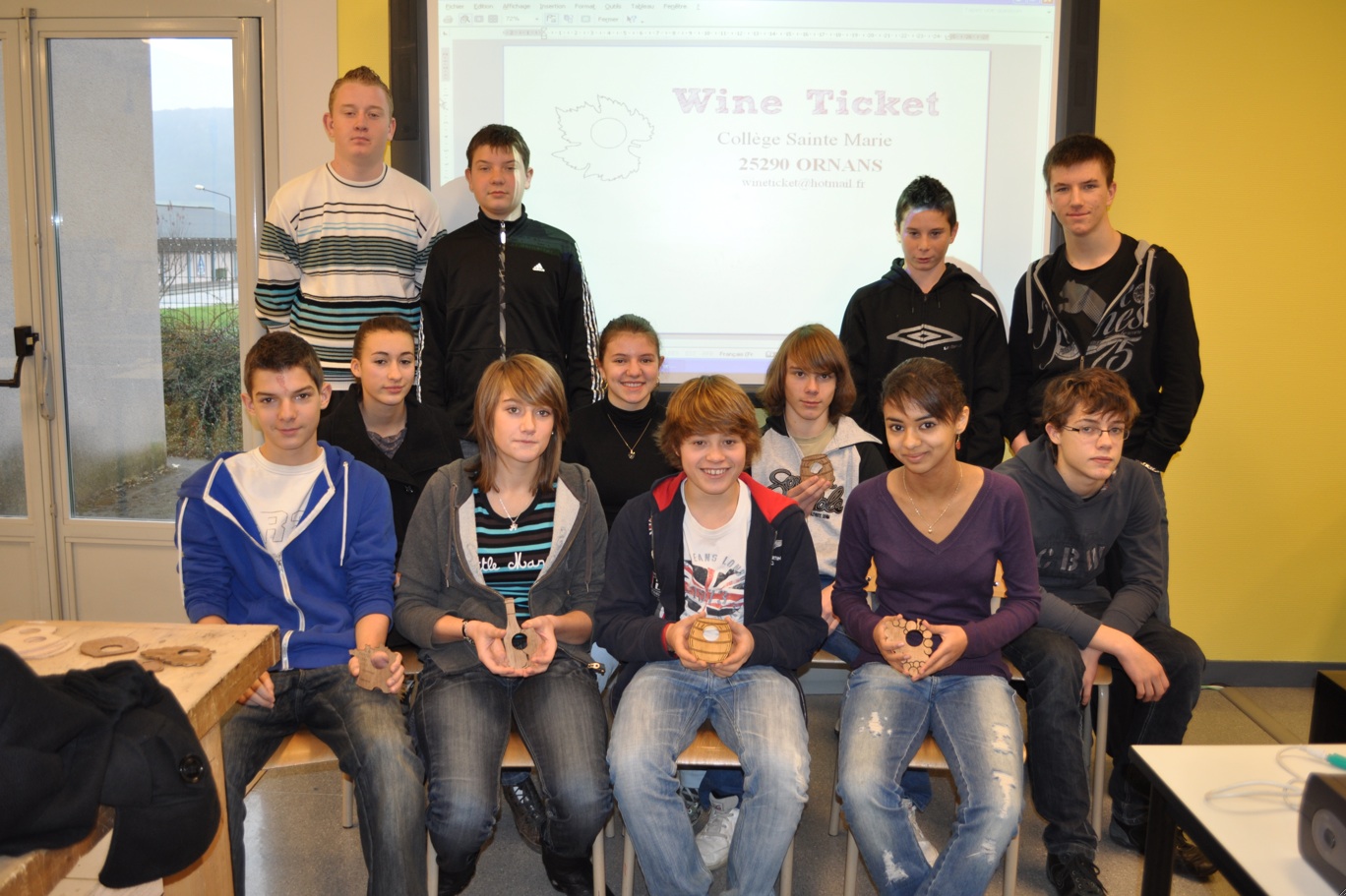 Mini-entreprise « Wine Ticket ».